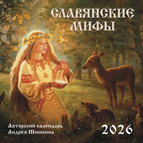 Slāvu mīti. Sienas kalendārs 2026. gadam