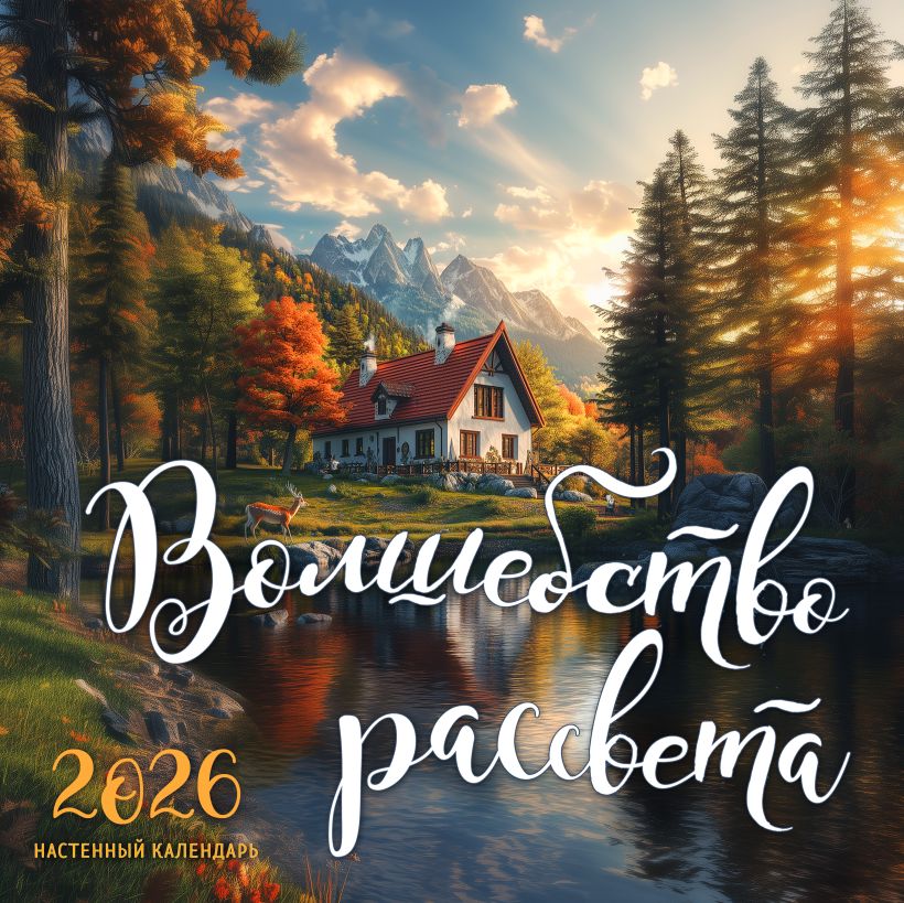 Rytų magija. 2026 metų sieninis kalendorius