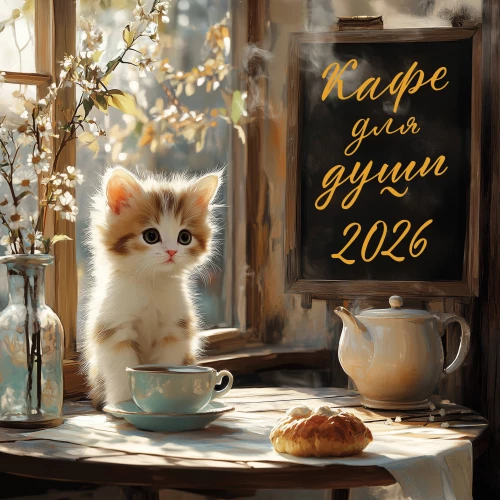Kalendarz ścienny na 2026 rok - Kafeteria dla duszy