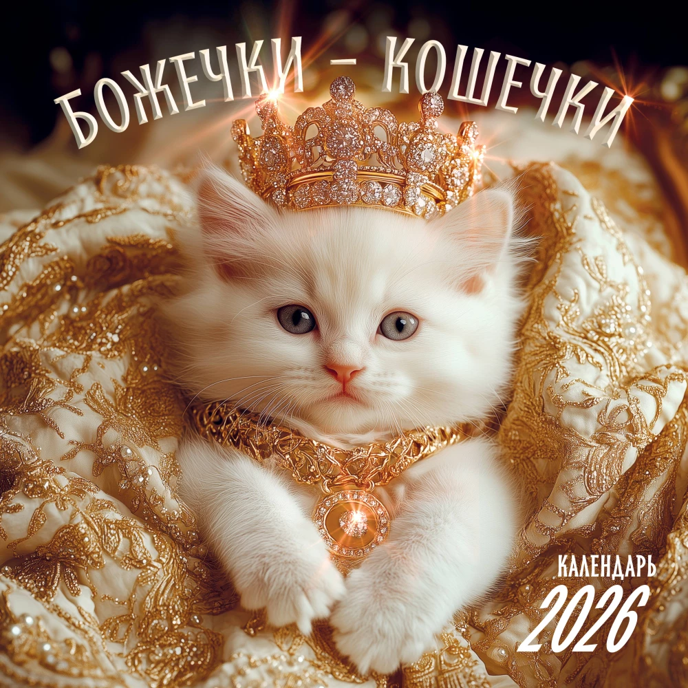 Bożenki-kotki. Kalendarz ścienny na 2026 rok