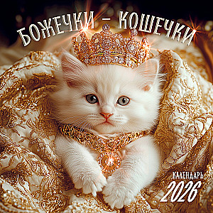 Bożenki-kotki. Kalendarz ścienny na 2026 rok