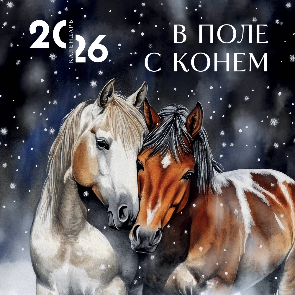 Äsjas väljadel koos hobusega. Seinalehtede kalender 2026. aastaks
