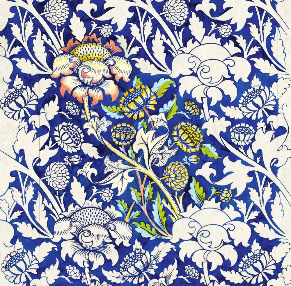 William Morris. Arcydzieła designu epoki wiktoriańskiej. Kalendarz ścienny na 2026 rok