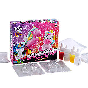 Creativity Kit - DIY Bath Bombs. Unicorn World