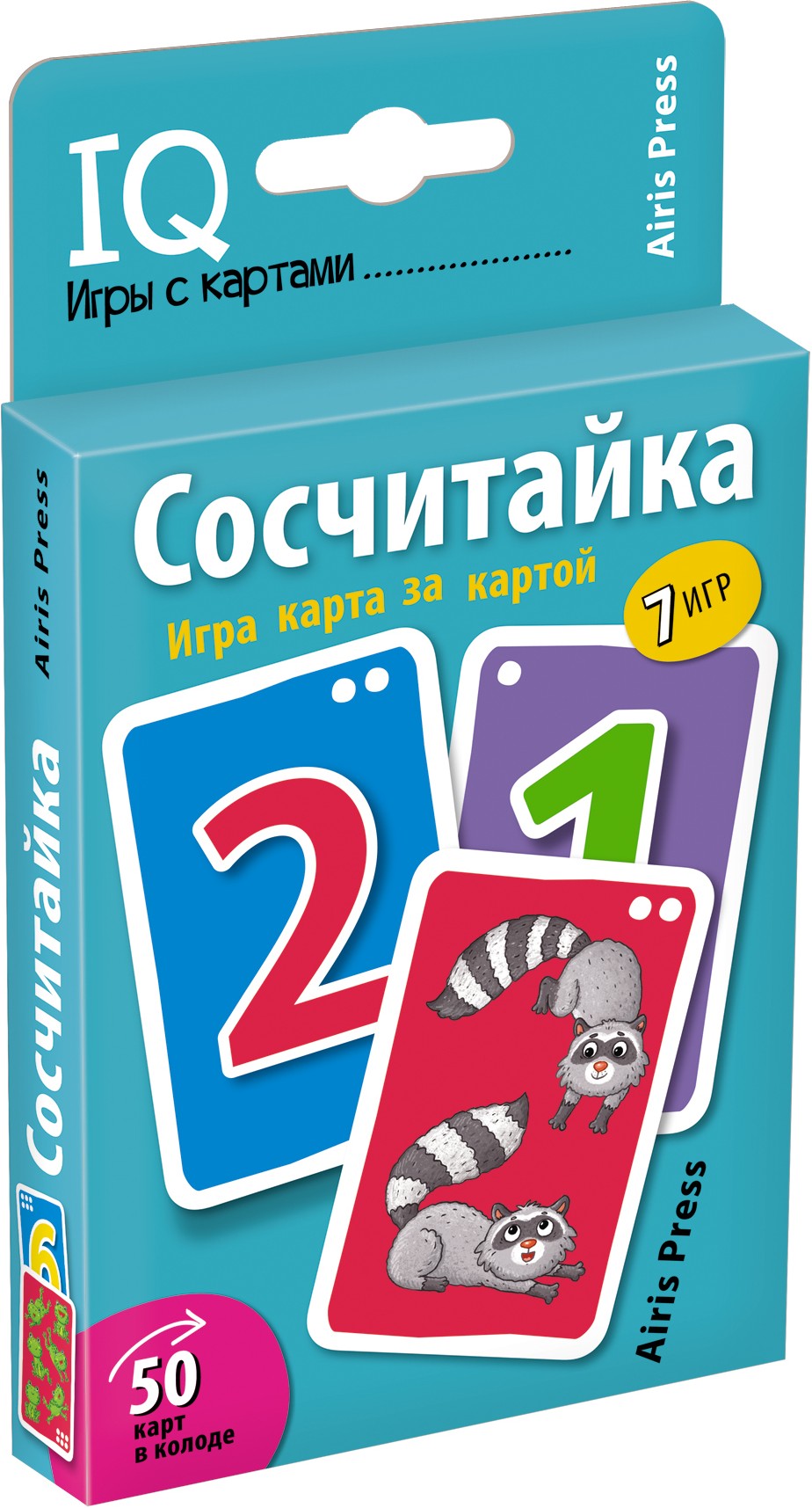 Counting Game. Play Card by Card