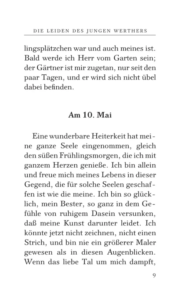 Die Leiden des jungen Werthers