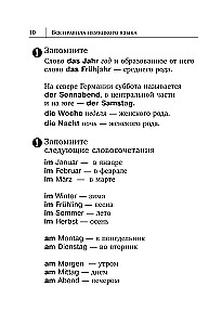 Kõik saksa keele reeglid skeemide ja tabelitega