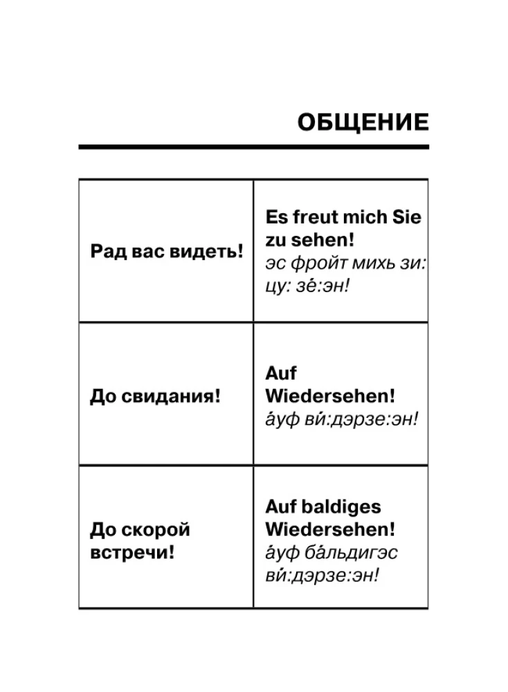 German Phrasebook