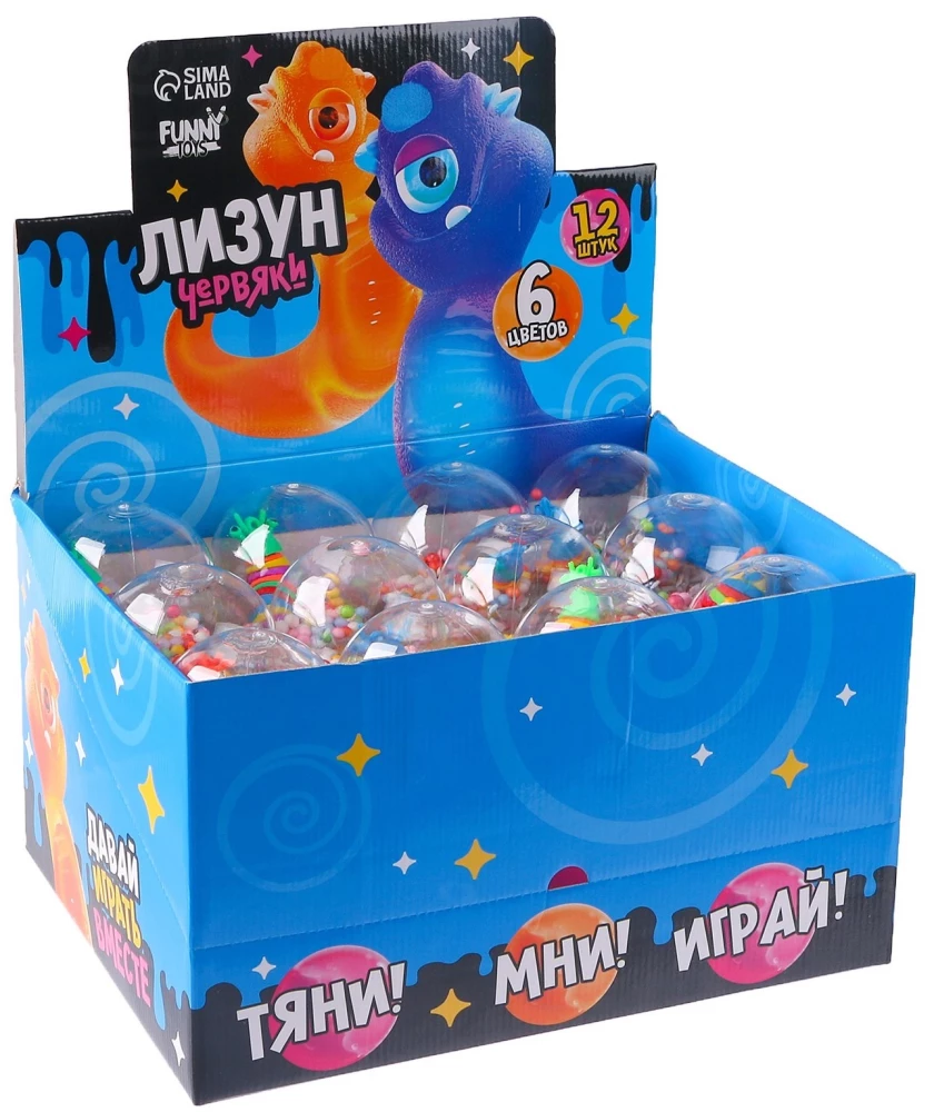 Slime with toy, assorted