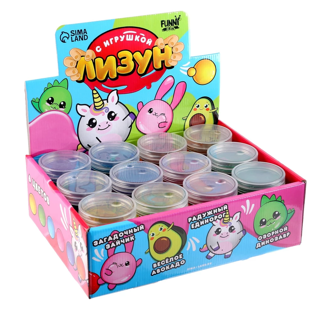 Slime - Animals, assorted