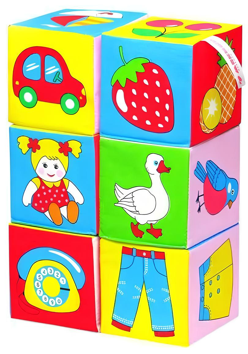 Weiche Würfel - Mjakiši. Gegenstände