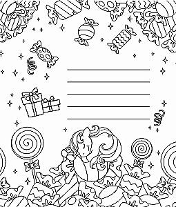 Kreativalbum mit Aufklebern. Geschenk von Hand gemacht. Wunderschöne Einhörner
