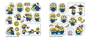 Mal- und Stickerbuch. Minions. Freunde für immer