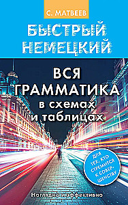 Kiire saksa. Kogu grammatika skeemides ja tabelites