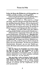 Venera kailiuose = Venus im Pelz. Lygis 3