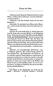 Venera kailiuose = Venus im Pelz. Lygis 3