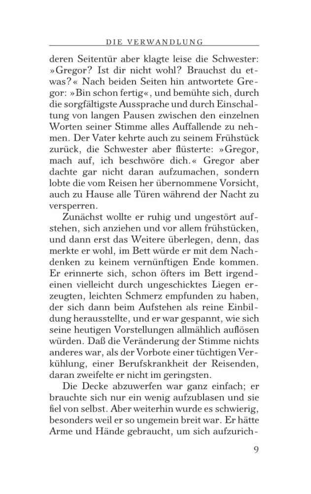 Die Verwandlung = Muutus