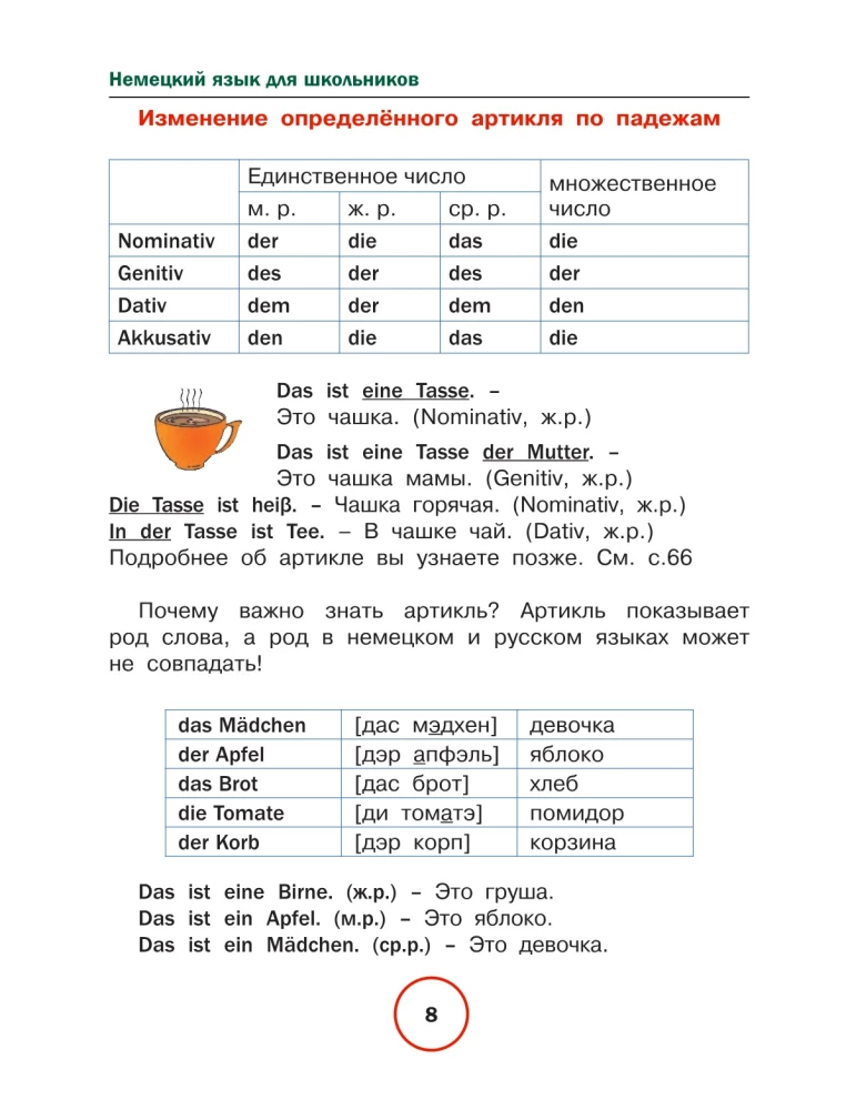 German Language for Schoolchildren