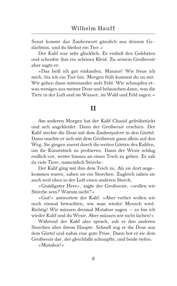 Nyderio Nos ir kitos mėgstamos pasakos = Der Zwerg Nase und andere Lieblingsmarchen. Lygis 1