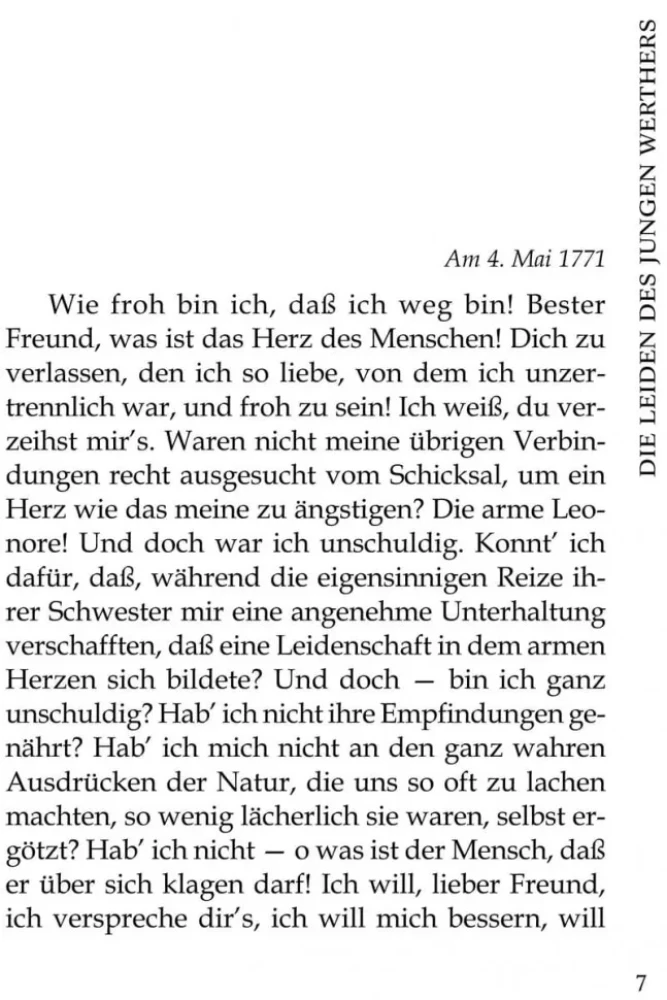 Die Leiden des Jungen Werthers