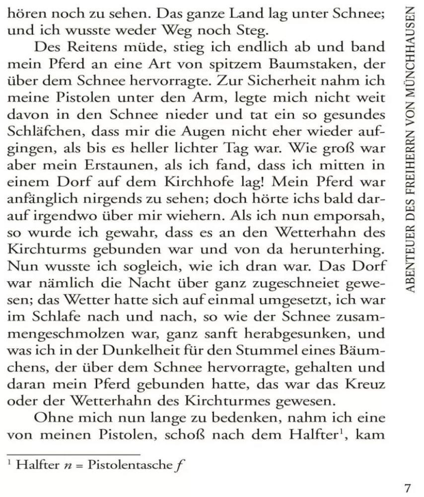 Abenteuer des Freiherrn von Munchhausen und andere wundersame geschichten