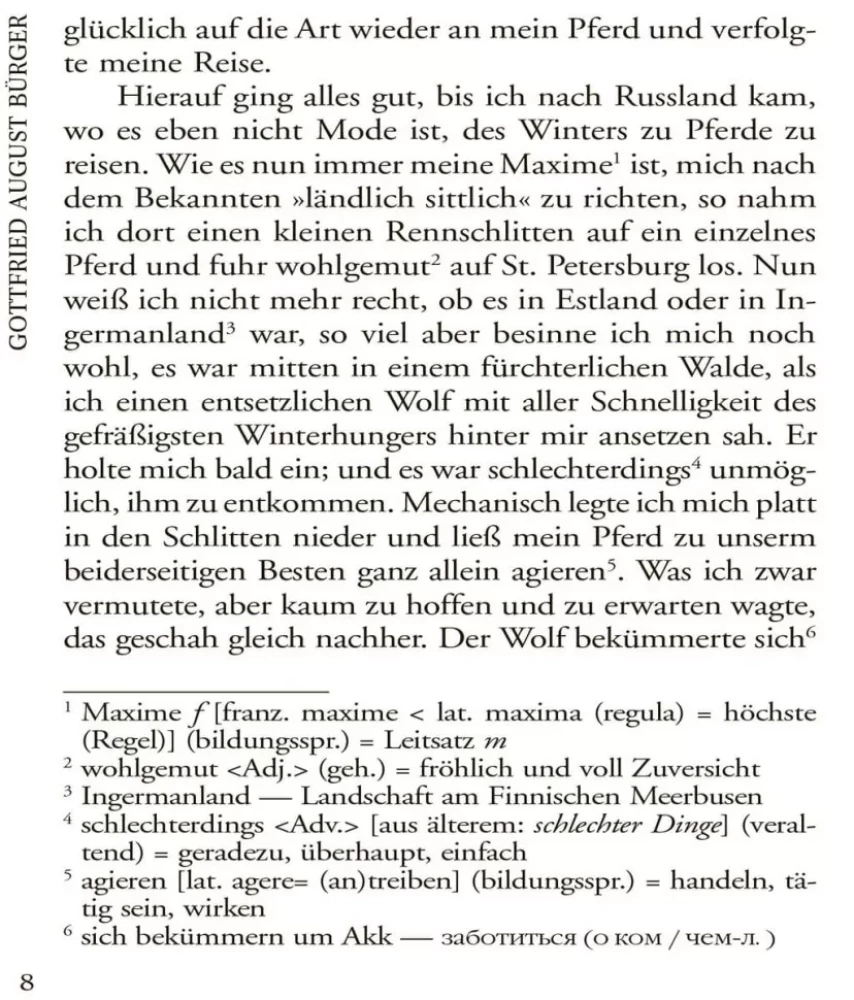 Abenteuer des Freiherrn von Munchhausen und andere wundersame geschichten