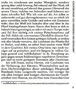 Abenteuer des Freiherrn von Munchhausen und andere wundersame geschichten