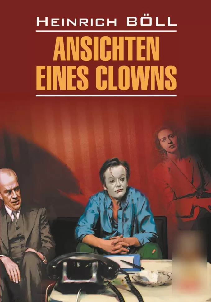 Augen eines Clowns