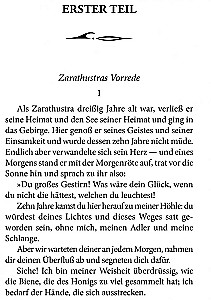 So sprach Zarathustra / Also Sprach Zarathustra