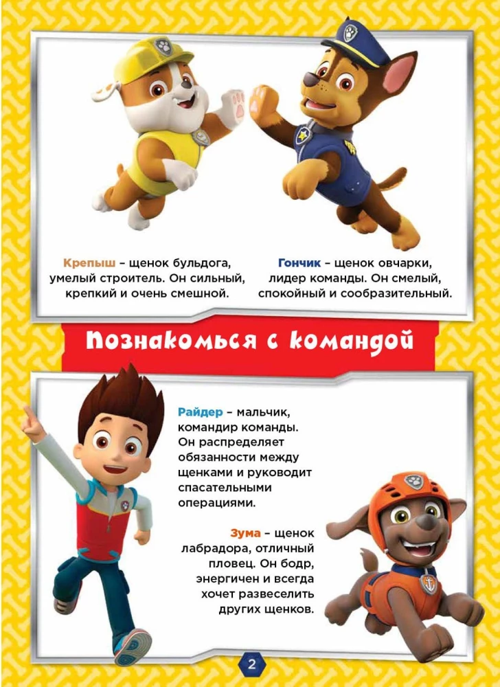 Paw Patrol. Einfaches Zählen