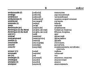Französisch-Russisches Russisch-Französisches Wörterbuch mit Aussprache