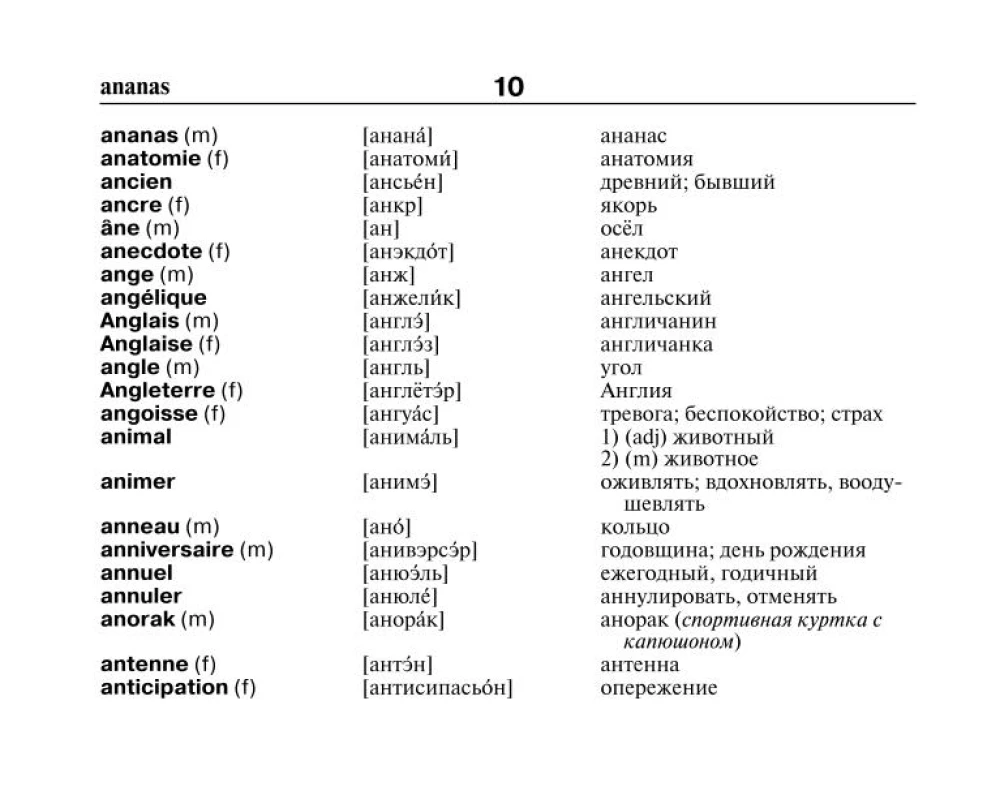 Französisch-Russisches Russisch-Französisches Wörterbuch mit Aussprache