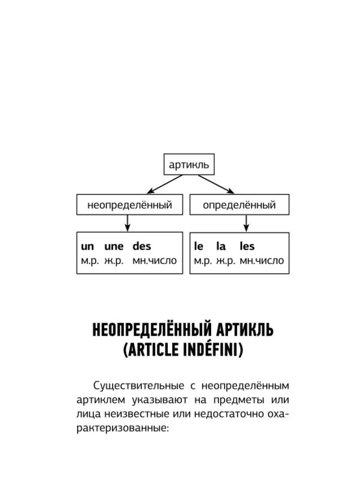 French Language. All Rules in Diagrams and Tables. A Brief Guide