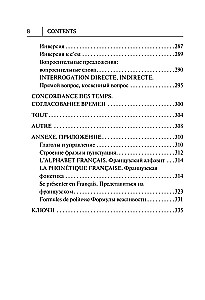 All the rules of the French language in diagrams and tables