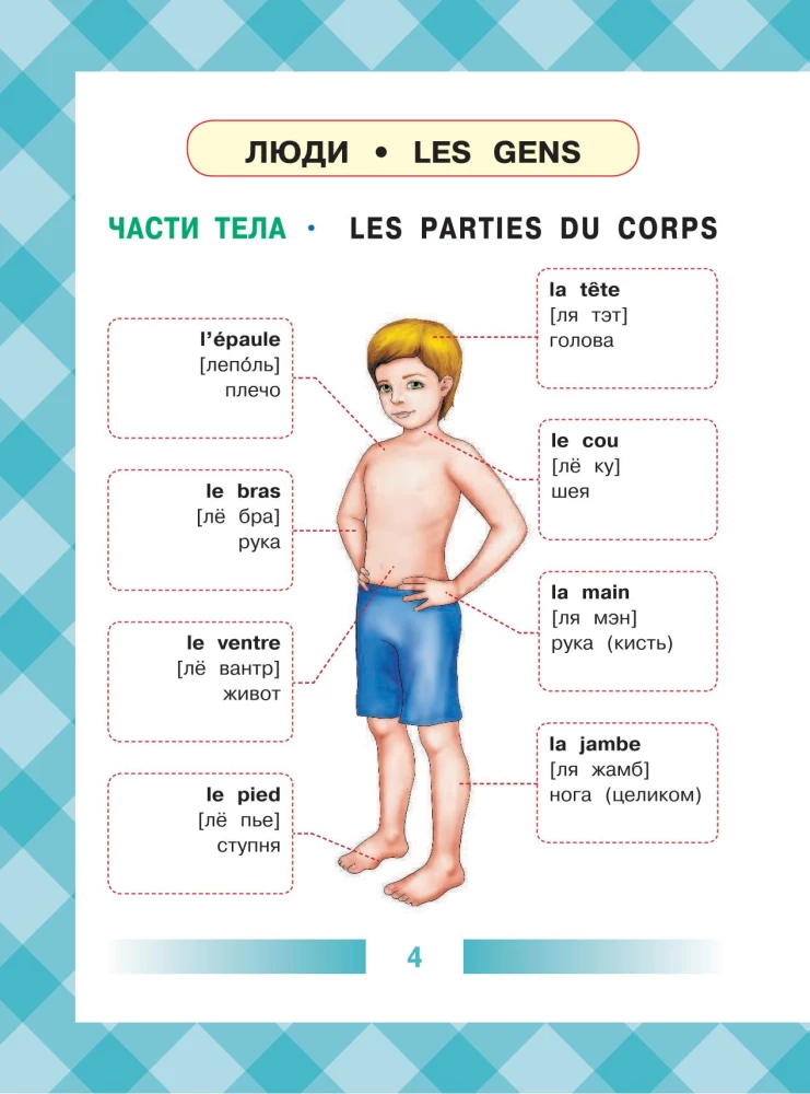 Children's French-Russian Visual Dictionary