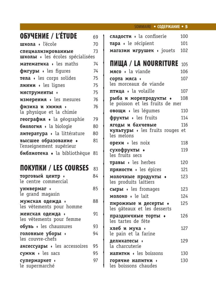 French-Russian Visual Dictionary