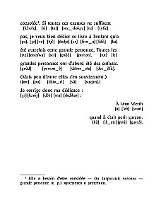 The Little Prince in French with Pronunciation