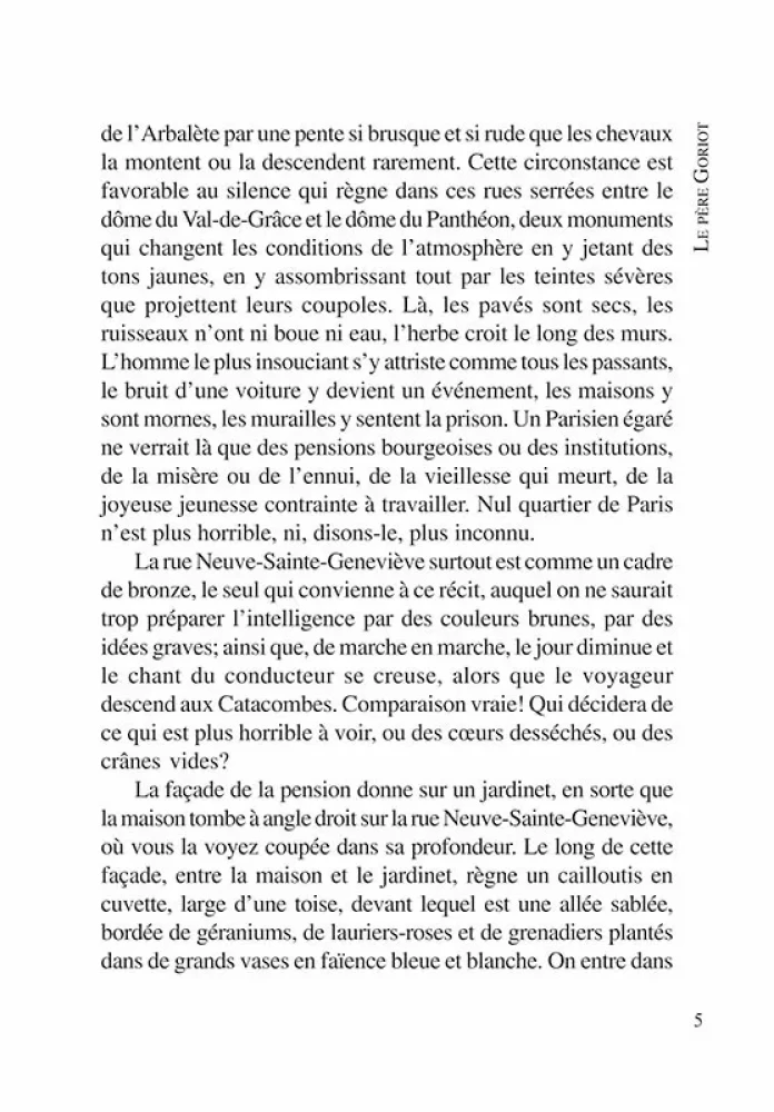 Le Pere Goriot / Ojciec Goriot