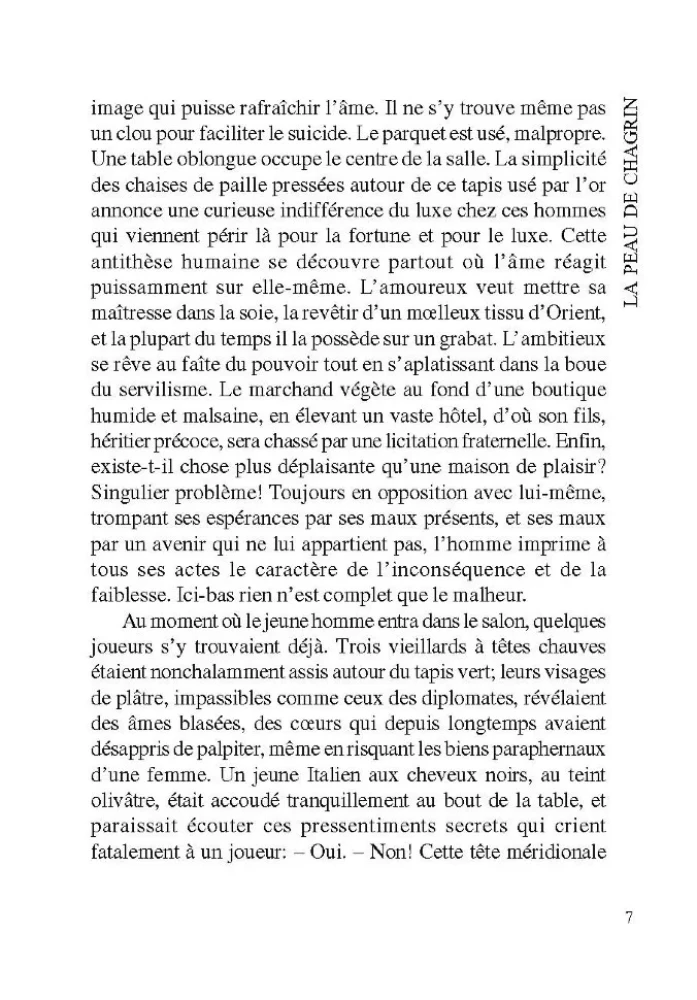 Skóra szagrenowa / La Peau de Chagrin