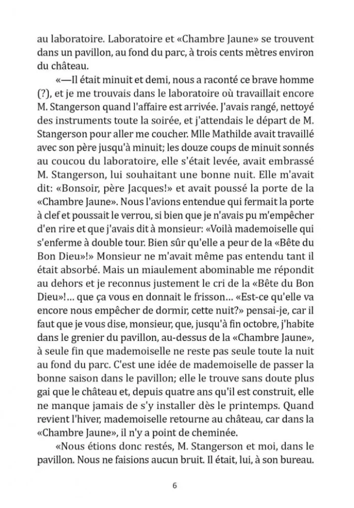 Kollase toa saladus / Le mystere de la chambre jaune