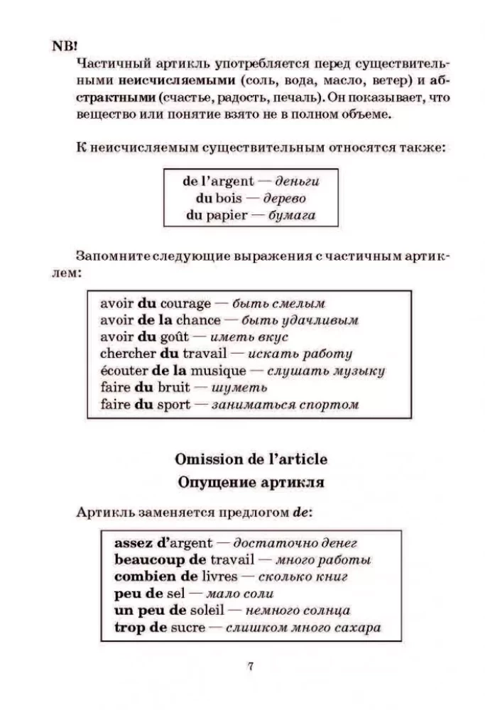 Francuska gramatyka w tabelach i schematach