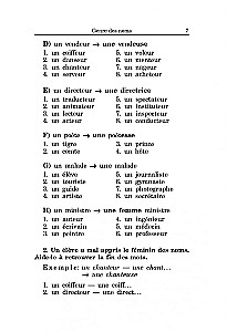 Zbiór ćwiczeń z gramatyki języka francuskiego dla uczniów klas 6-9