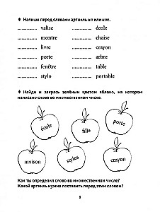Gramatyka języka francuskiego dla młodszych uczniów. Klasy 2-3
