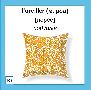 Флеш-карточки 500 самых нужных французских слов и фраз