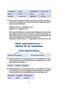Spanish Grammar in Diagrams and Tables
