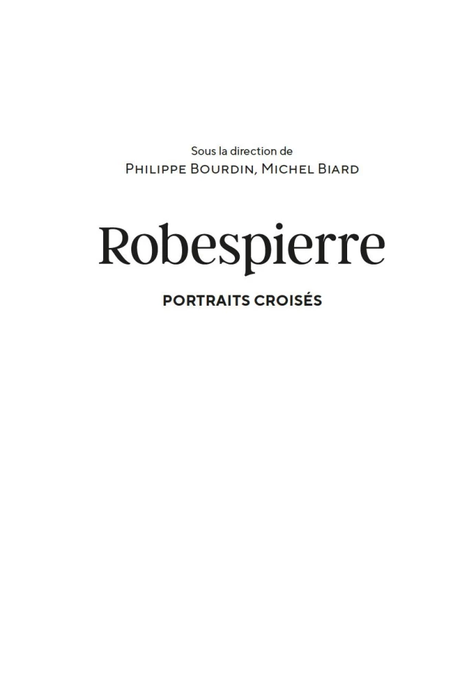 Robespjērs. Portrets uz giljotīnas fona
