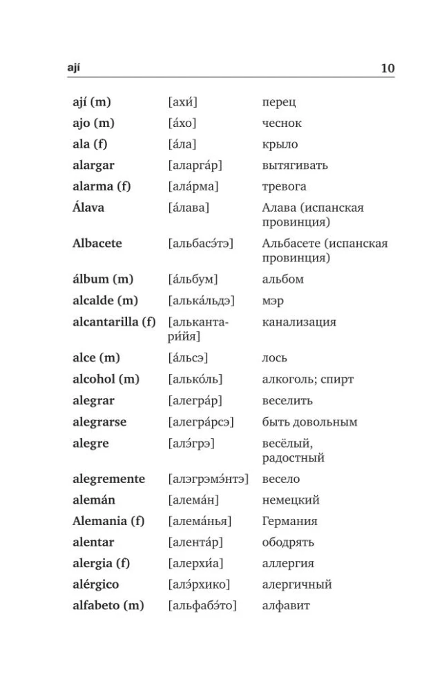 Populiarus ispanų-rusų, rusų-ispanų žodynas su tarimu