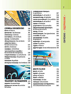 Hispaania-vene visuaalne sõnaraamat transkriptsiooniga