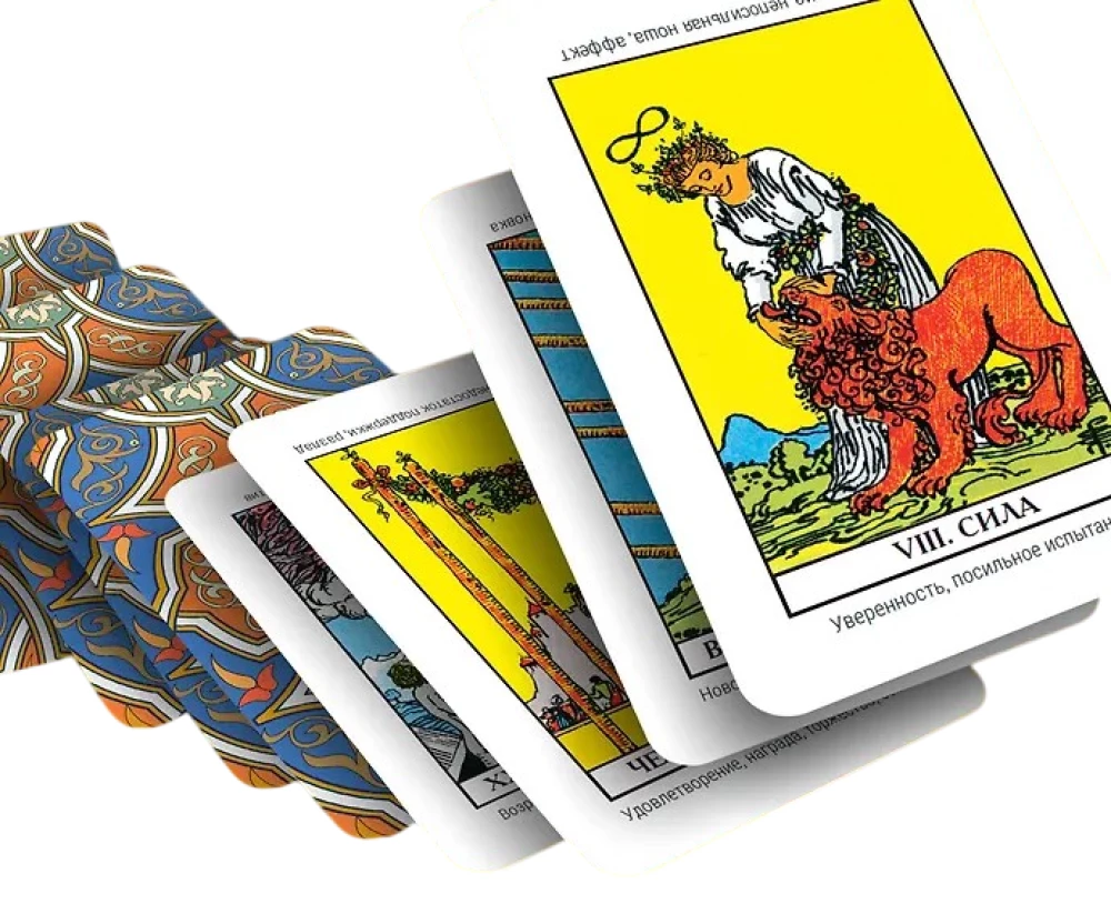 Teaching Mini Tarot Waite for Beginners. Meanings on 79 Cards + Instructions