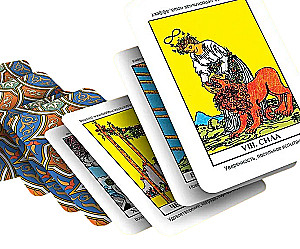 Teaching Mini Tarot Waite for Beginners. Meanings on 79 Cards + Instructions